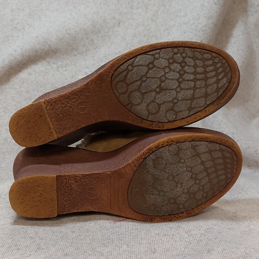 Lower East Side Faux Suede Mule/Clog - Picture 3 of 8